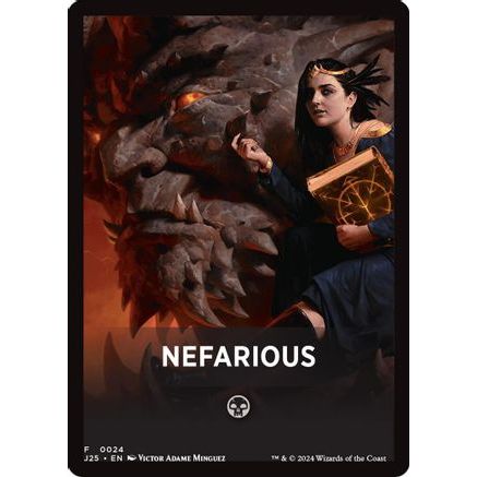 Nefarious Theme Card (J25-024) - Foundations Jumpstart