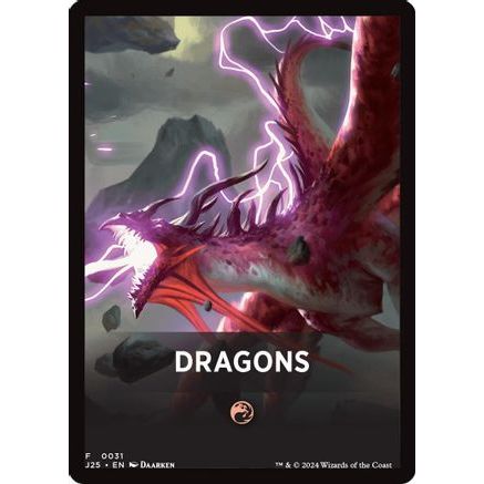 Dragons Theme Card (J25-031) - Foundations Jumpstart