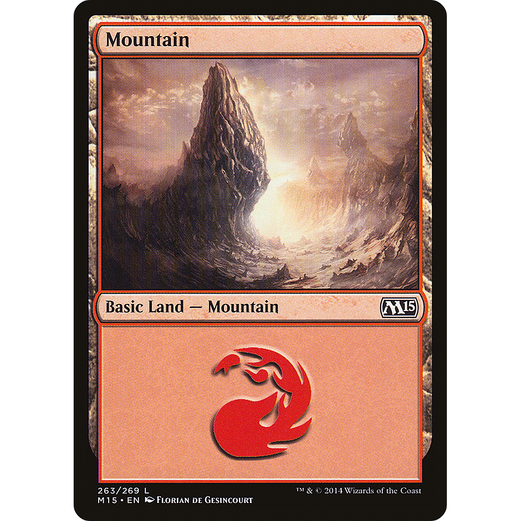Mountain (263) (M15-263) - Magic 2015 Foil