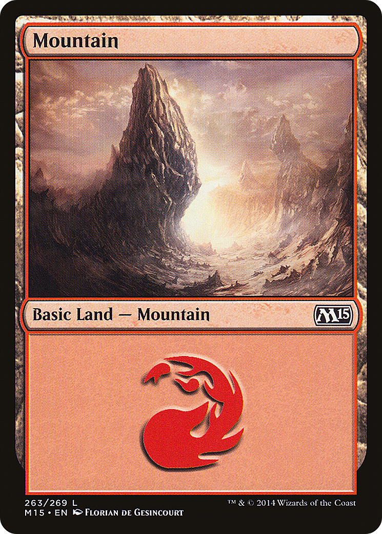 Mountain (263) (M15-263) - Magic 2015 Foil