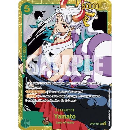 Yamato (OP01-121) (Reprint) (OP01-121) - Premium Booster -The Best- Foil