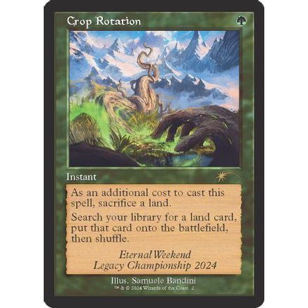 Crop Rotation (Retro Frame) (Eternal Weekend 2024 Promo) (UMP-002) - Unique and Miscellaneous Promos Foil