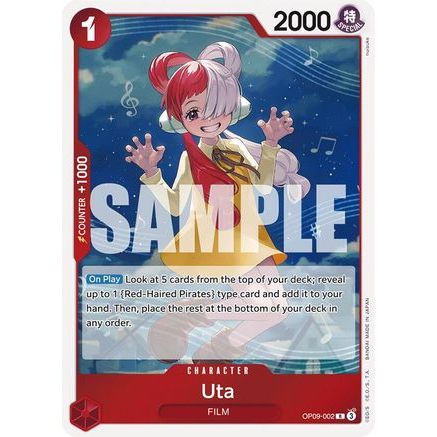 Uta (OP09-002) - Emperors in the New World Foil