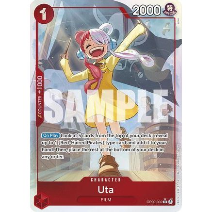 Uta (Parallel) (OP09-002) - Emperors in the New World Foil