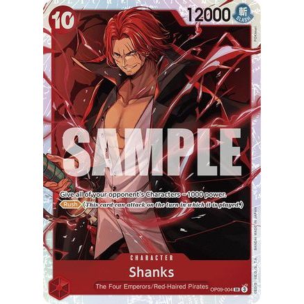 Shanks (004) (OP09-004) - Emperors in the New World Foil