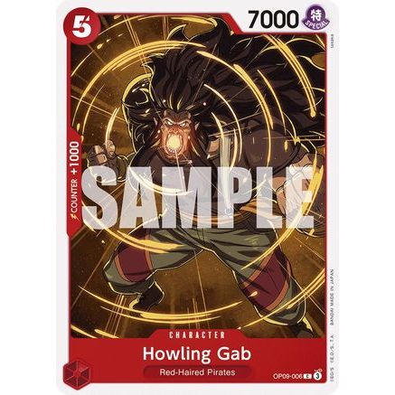 Howling Gab (OP09-006) - Emperors in the New World