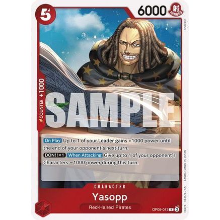 Yasopp (OP09-013) - Emperors in the New World Foil