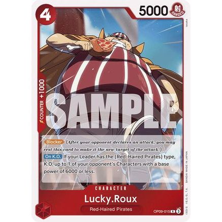 Lucky.Roux (OP09-015) - Emperors in the New World Foil