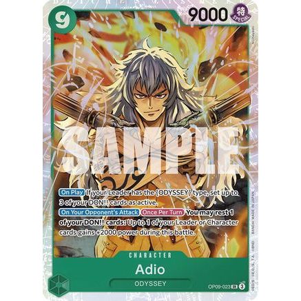 Adio (OP09-023) - Emperors in the New World Foil