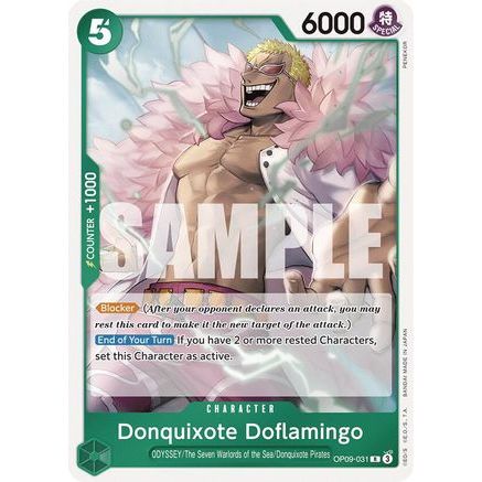 Donquixote Doflamingo (OP09-031) - Emperors in the New World Foil