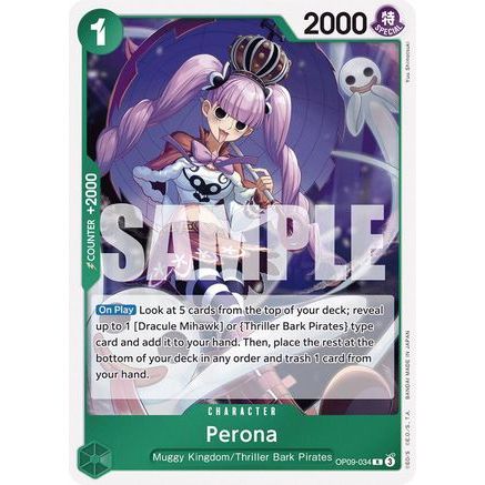 Perona (OP09-034) - Emperors in the New World Foil