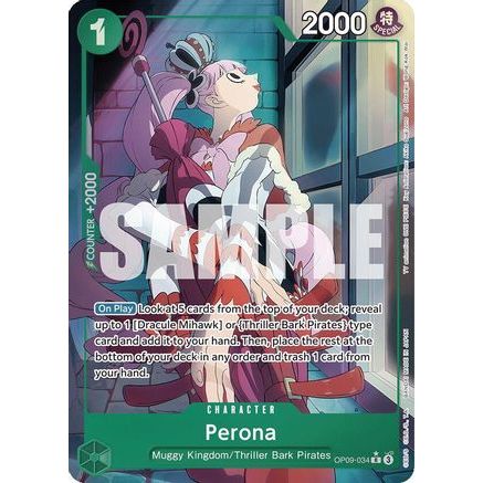 Perona (Parallel) (OP09-034) - Emperors in the New World Foil