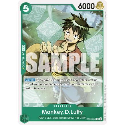 Monkey.D.Luffy (036) (OP09-036) - Emperors in the New World