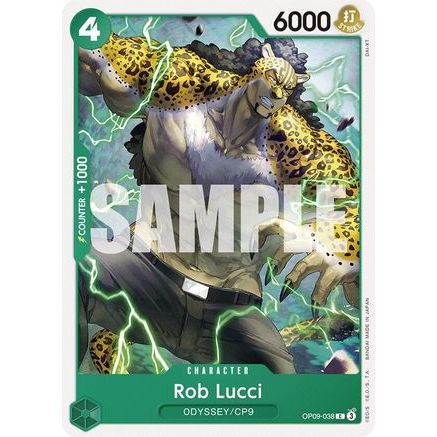 Rob Lucci (038) (OP09-038) - Emperors in the New World