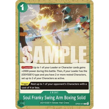 Soul Franky Swing Arm Boxing Solid (OP09-041) - Emperors in the New World