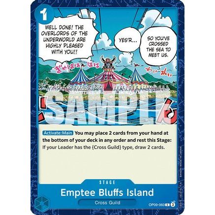 Emptee Bluffs Island (OP09-060) - Emperors in the New World