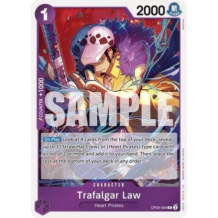 Trafalgar Law (069) (OP09-069) - Emperors in the New World Foil