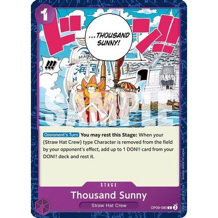 Thousand Sunny (OP09-080) - Emperors in the New World