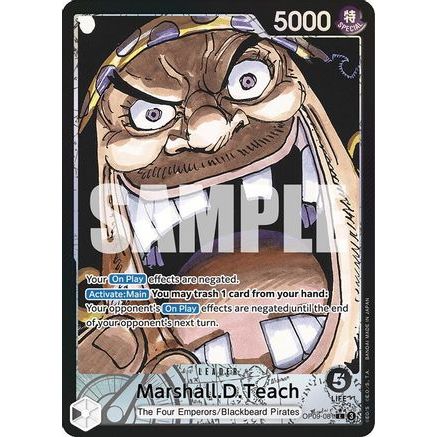 Marshall.D.Teach (081) (Parallel) (OP09-081) - Emperors in the New World Foil