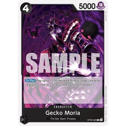 Gecko Moria (OP09-085) - Emperors in the New World