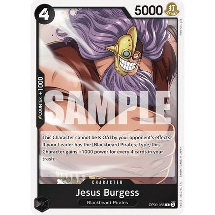 Jesus Burgess (OP09-086) - Emperors in the New World Foil