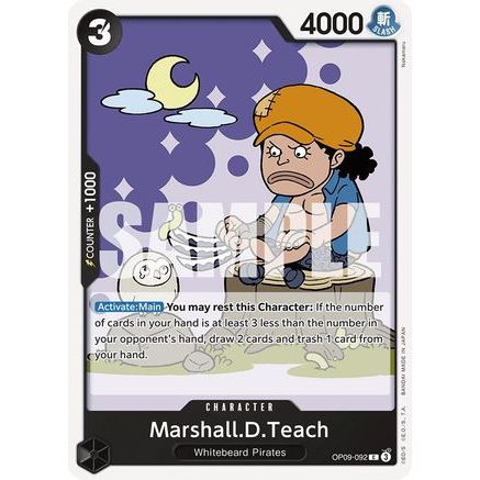 Marshall.D.Teach (092) (OP09-092) - Emperors in the New World
