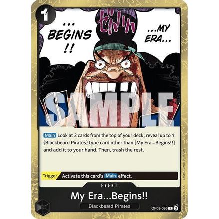 My Era...Begins!! (OP09-096) - Emperors in the New World Foil