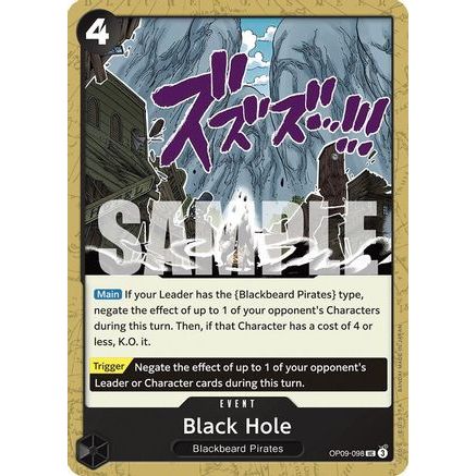 Black Hole (OP09-098) - Emperors in the New World