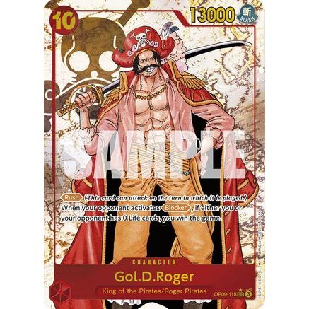 Gol.D.Roger (Alternate Art) (OP09-118) - Emperors in the New World Foil