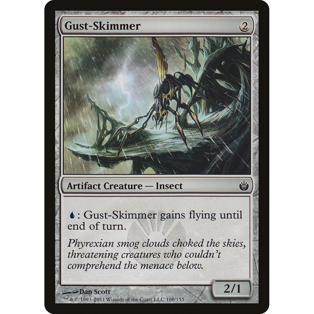 Gust-Skimmer (MBS-108) - Mirrodin Besieged Foil