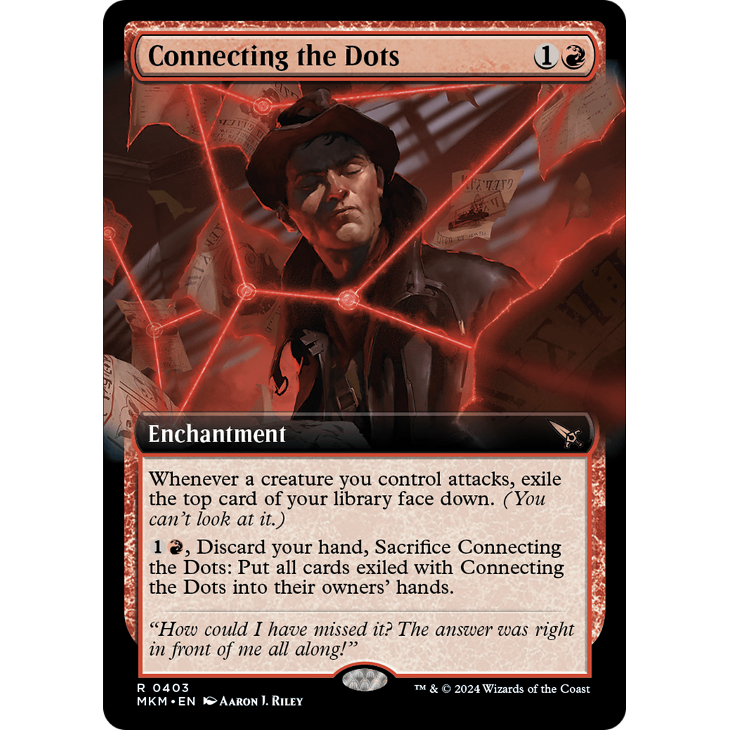 Connecting the Dots (MKM-403) - Murders at Karlov Manor: (Extended Art) Foil