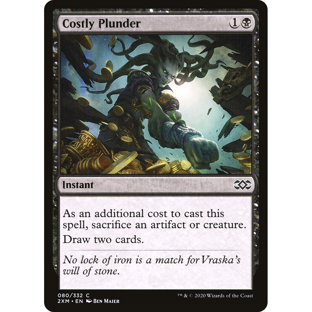 Costly Plunder (2XM-080) - Double Masters Foil