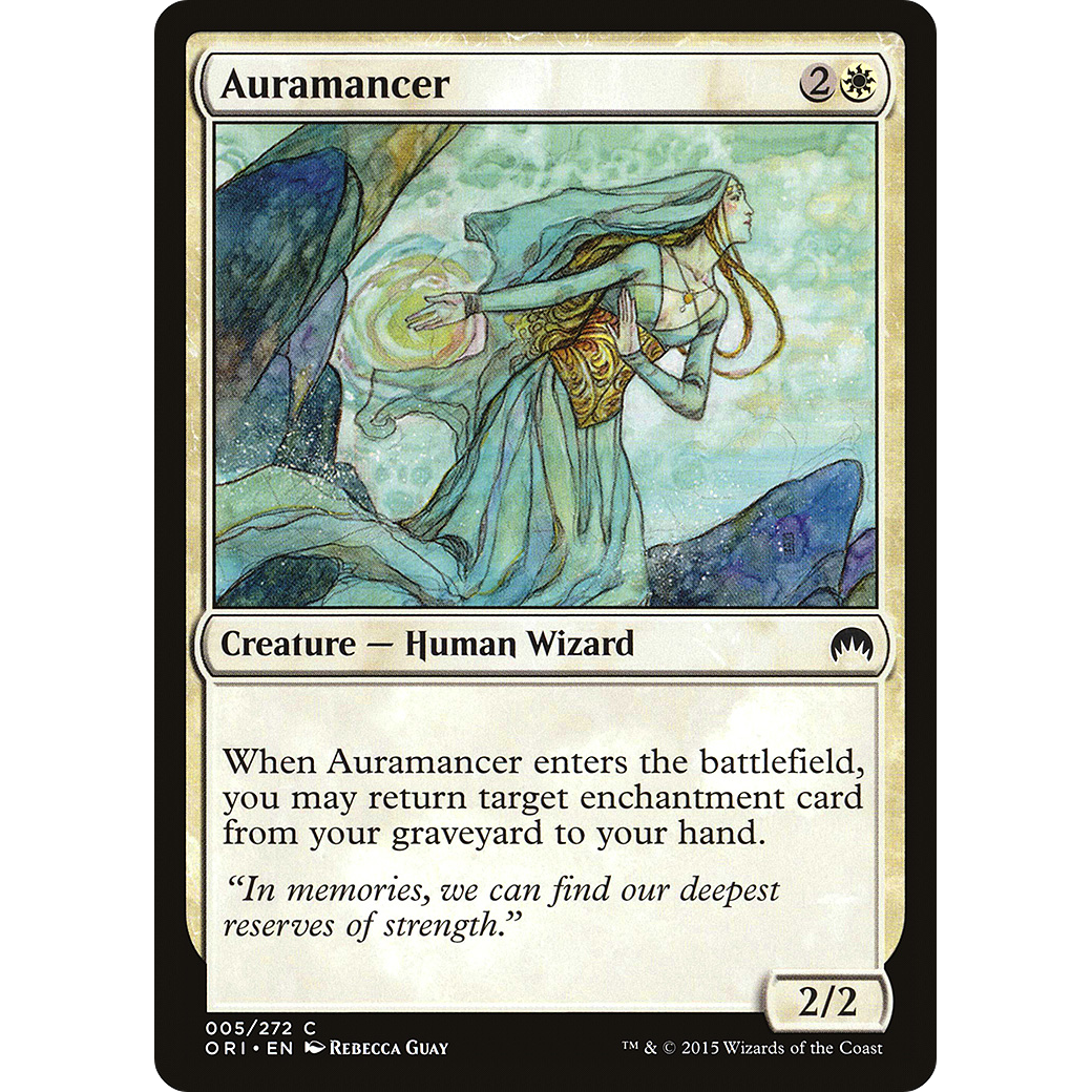 Auramancer (ORI-005) - Magic Origins Foil