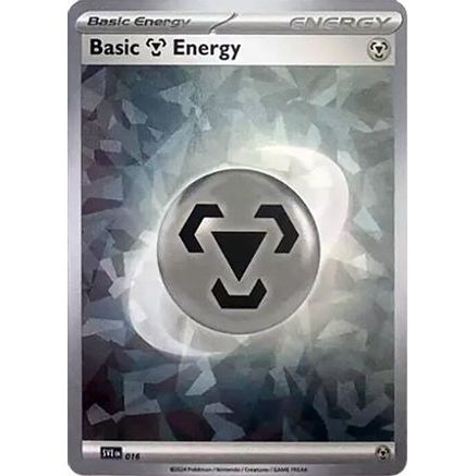 Basic Metal Energy (Cracked Ice Holo) 16 - SV07 Stellar Crown Holofoil