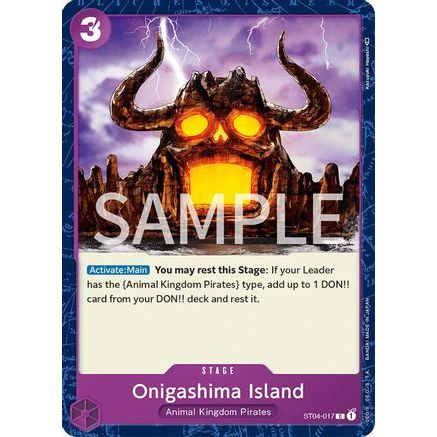 Onigashima Island (ST04-017) - Revision Pack Cards
