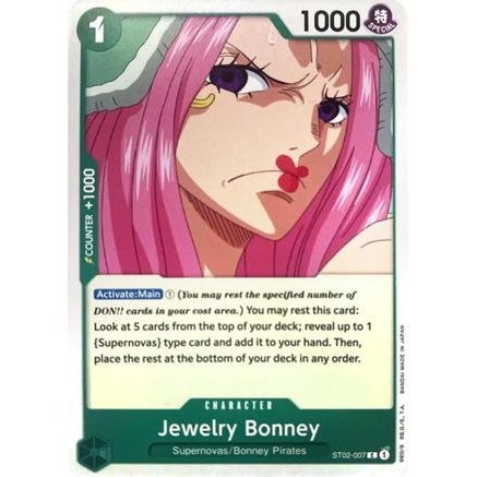 Jewelry Bonney (ST02-007) - Revision Pack Cards