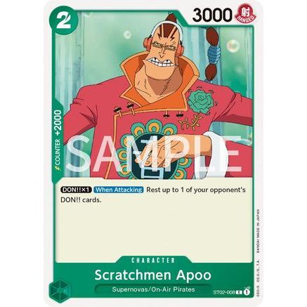 Scratchmen Apoo (ST02-008) - Revision Pack Cards
