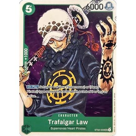 Trafalgar Law (ST02-009) - Revision Pack Cards
