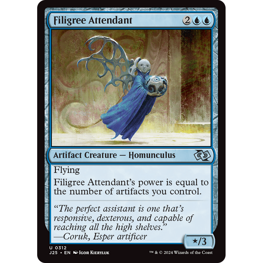 Filigree Attendant (J25-312) - Foundations Jumpstart