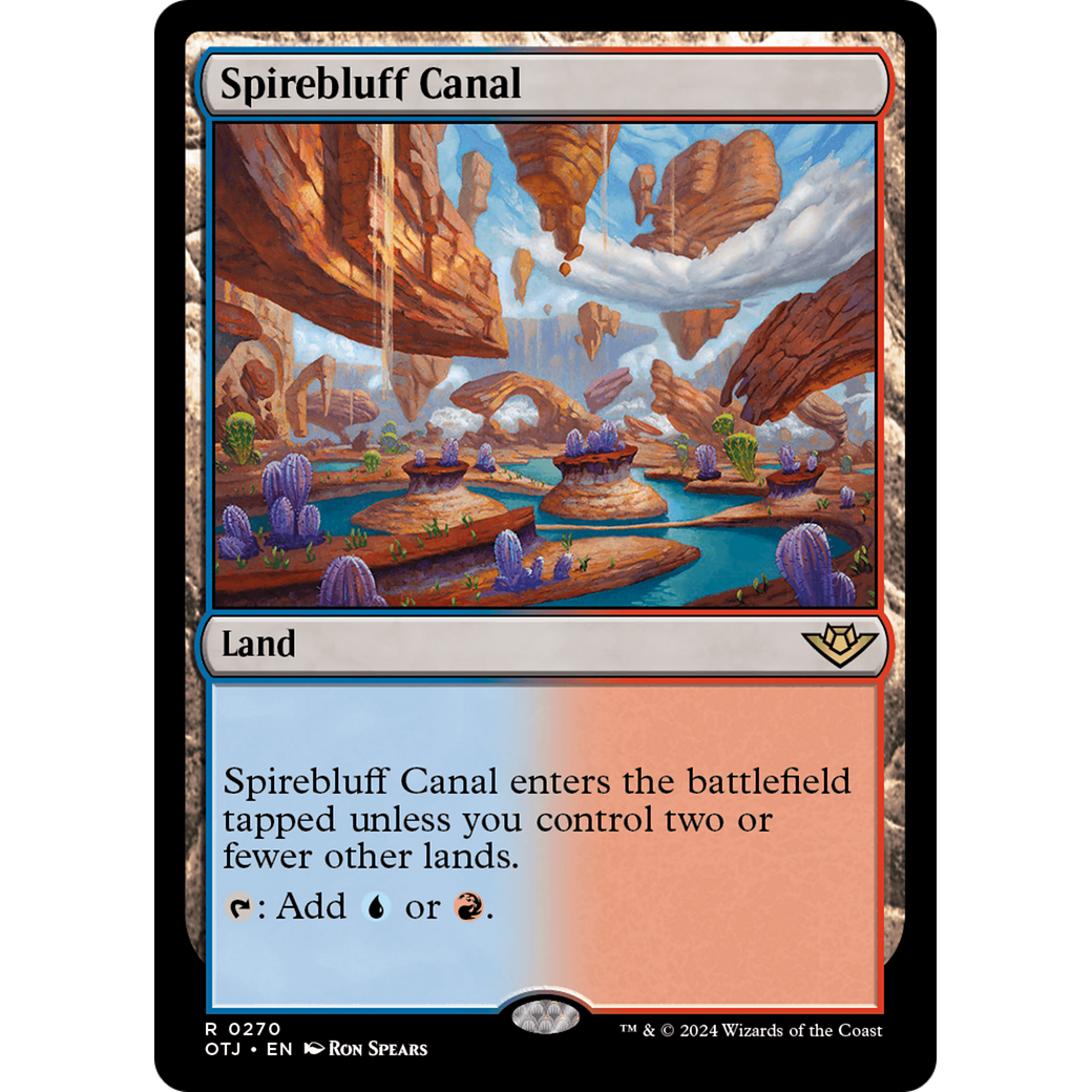 Spirebluff Canal (OTJ-270) - Outlaws of Thunder Junction