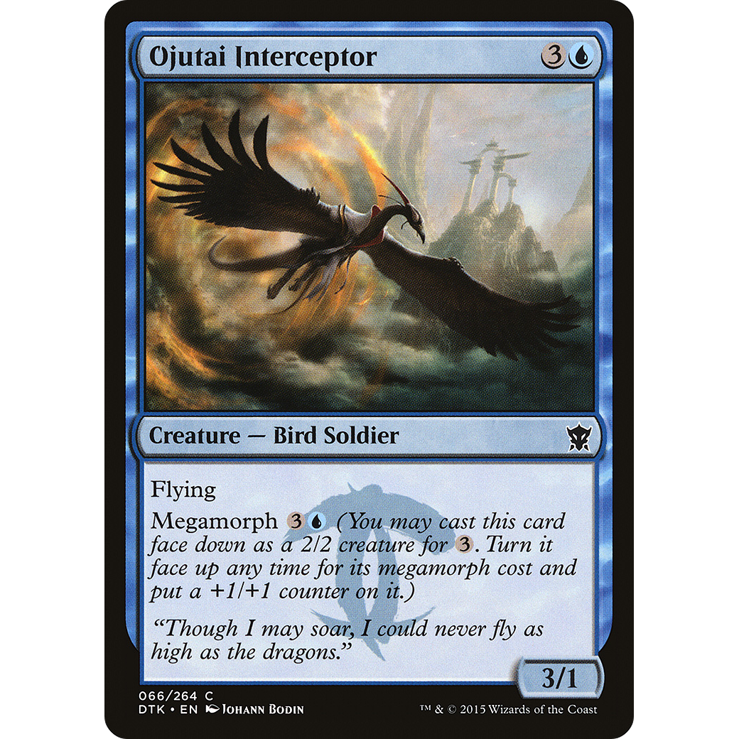 Ojutai Interceptor (DTK-066) - Dragons of Tarkir