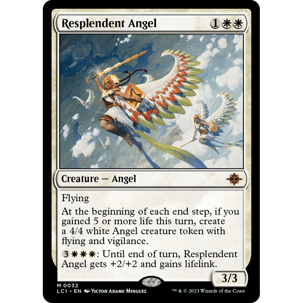 Resplendent Angel (LCI-032) - The Lost Caverns of Ixalan Foil
