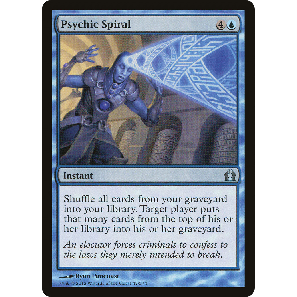 Psychic Spiral (RTR-047) - Return to Ravnica