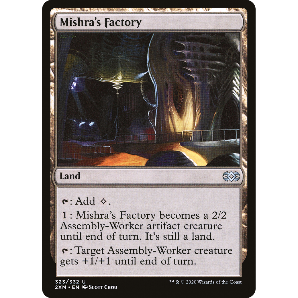 Mishra's Factory (2XM-323) - Double Masters Foil