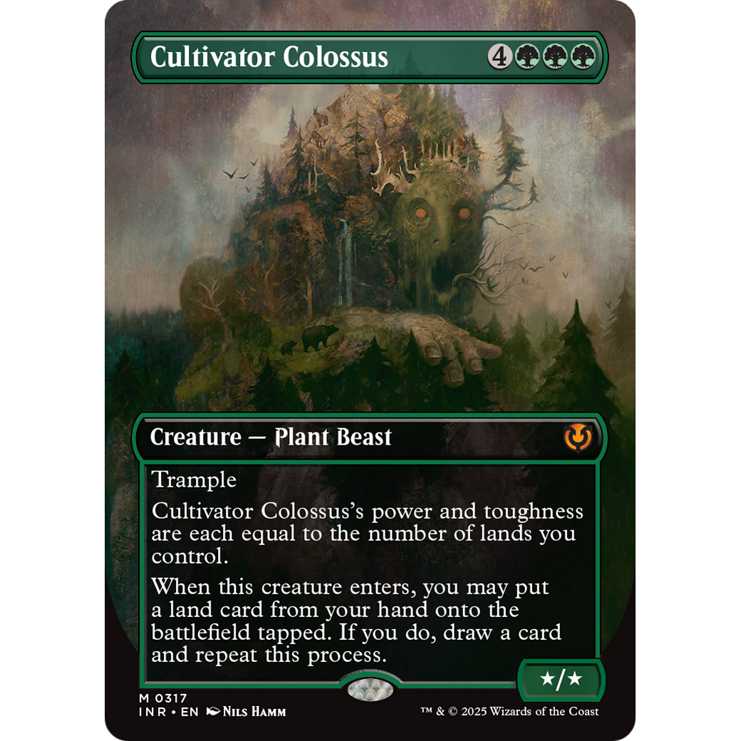 Cultivator Colossus (INR-317) - Innistrad Remastered (Borderless) Foil