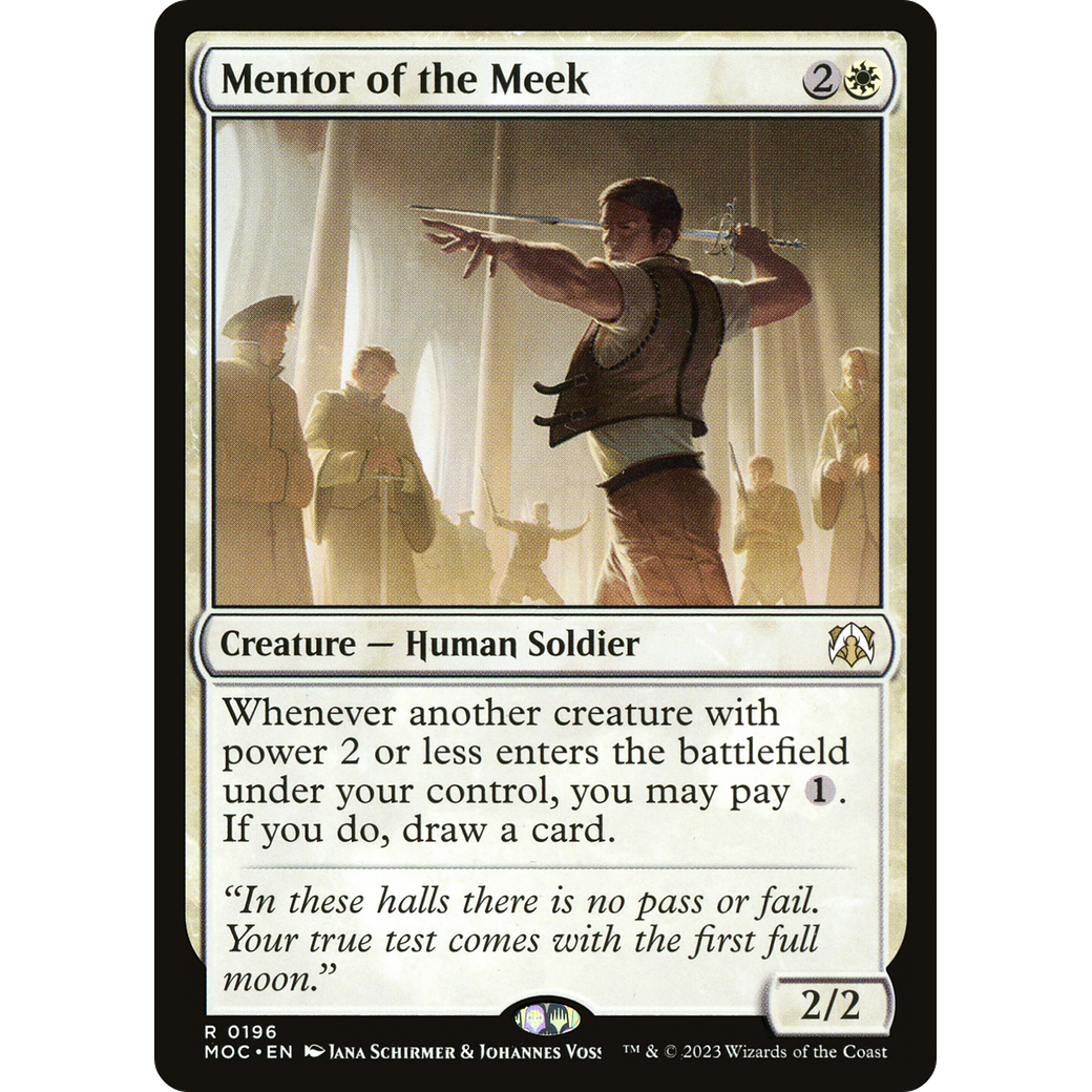Mentor of the Meek (MOC-196) - March of the Machine Commander