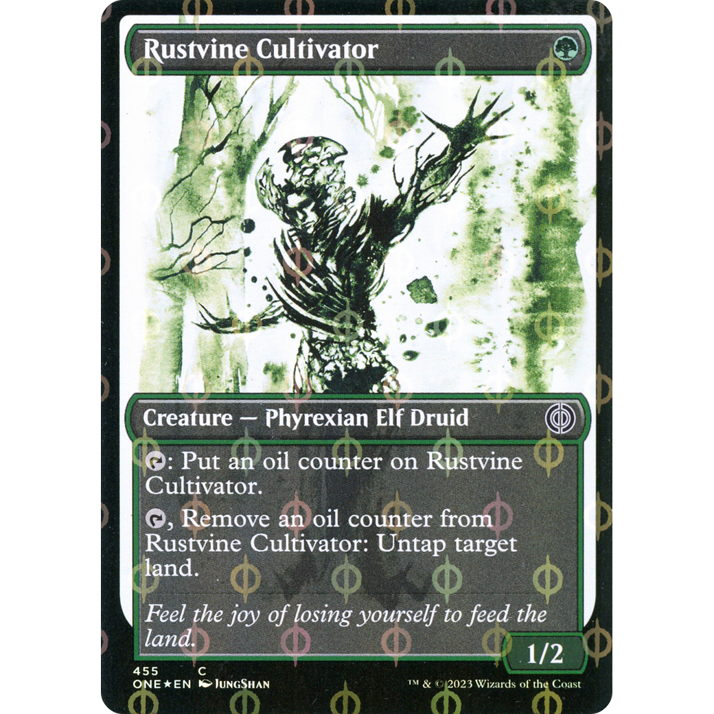 Rustvine Cultivator (ONE-455) - Phyrexia: All Will Be One: (Showcase) Foil