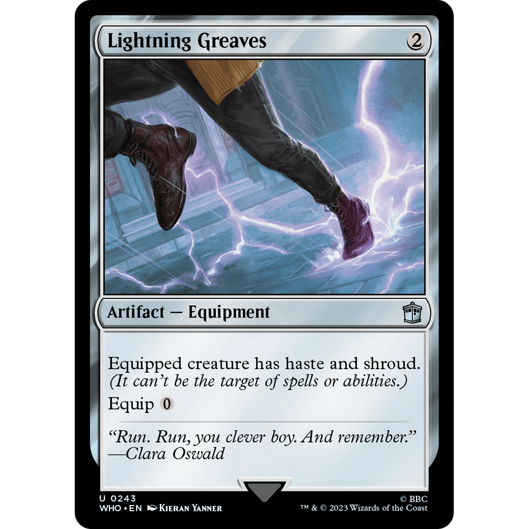 Lightning Greaves (WHO-243) - Doctor Who Foil