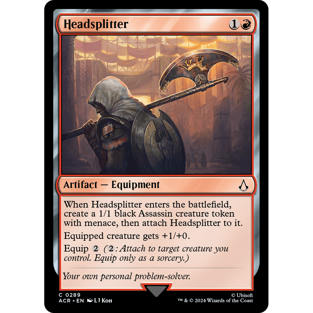 Headsplitter (ACR-289) - Assassin's Creed