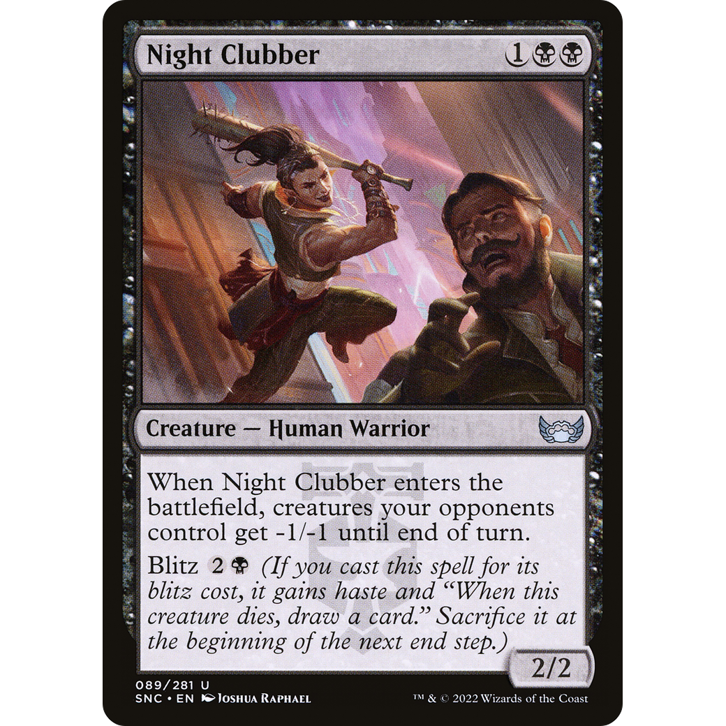 Night Clubber (SNC-089) - Streets of New Capenna Foil